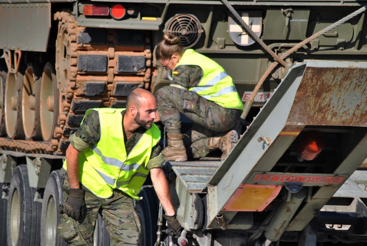 La Brigada “Extremadura” XI colabora con el Ejército portugués