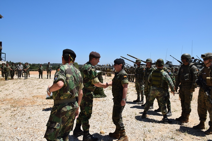 La Brigada “Extremadura” XI colabora con el Ejército portugués