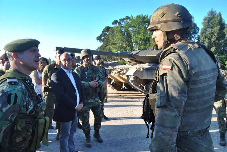 La Brigada “Extremadura” XI colabora con el Ejército portugués