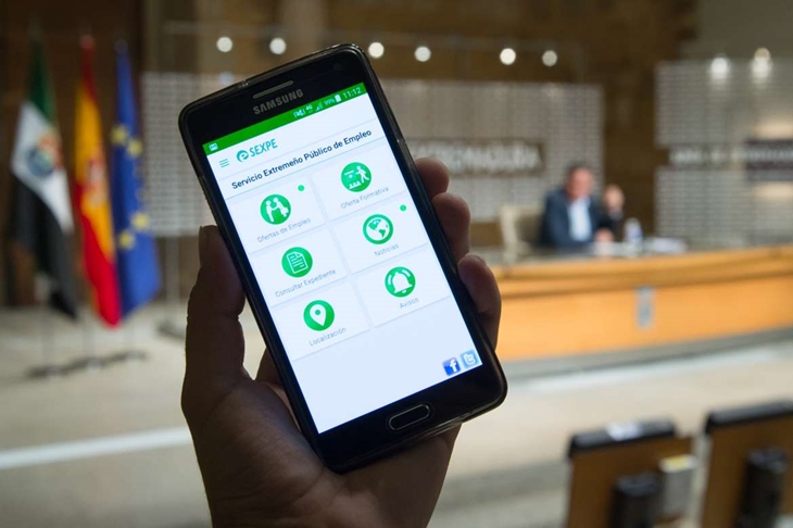El SEXPE presenta su aplicación para el móvil