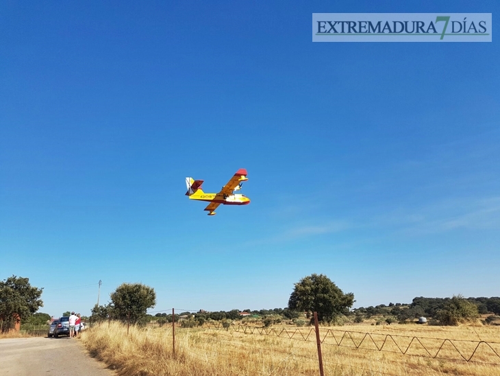 El Infoex desactiva el nivel 1 en el incendio de Cáceres