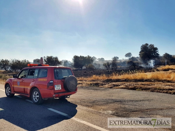 El Infoex desactiva el nivel 1 en el incendio de Cáceres