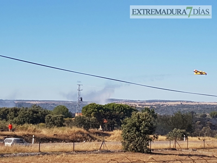 El Infoex desactiva el nivel 1 en el incendio de Cáceres