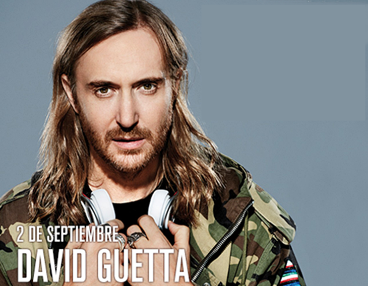 Así será el escenario donde pinchará David Guetta en Mérida