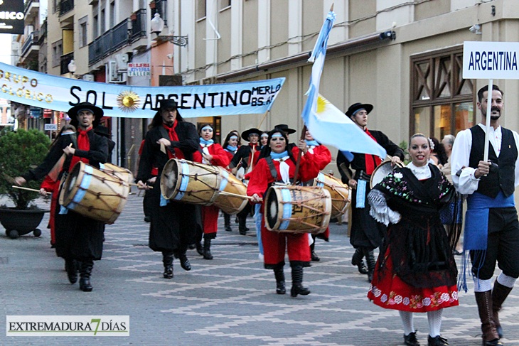 Senegal, Argentina y La Antigua recorren las calles de Mérida