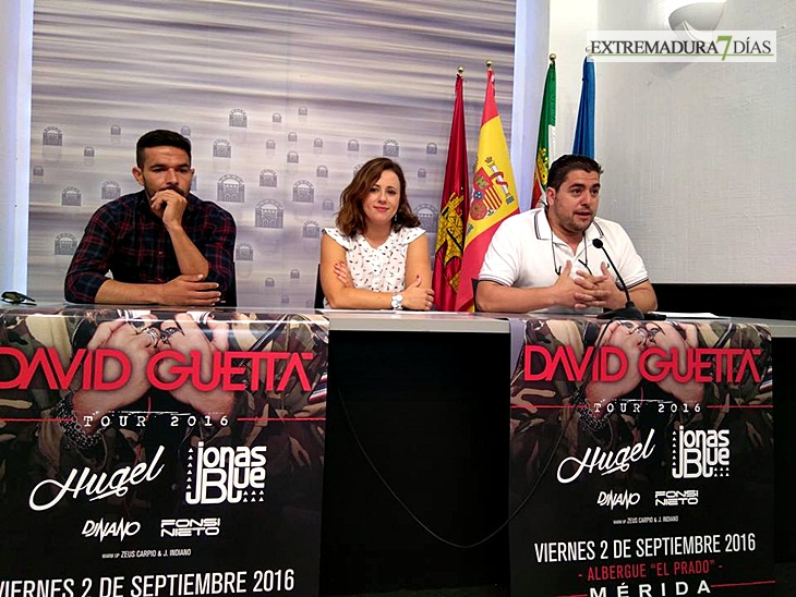 Numerosos dj&#39;s acompañarán a David Guetta en Mérida