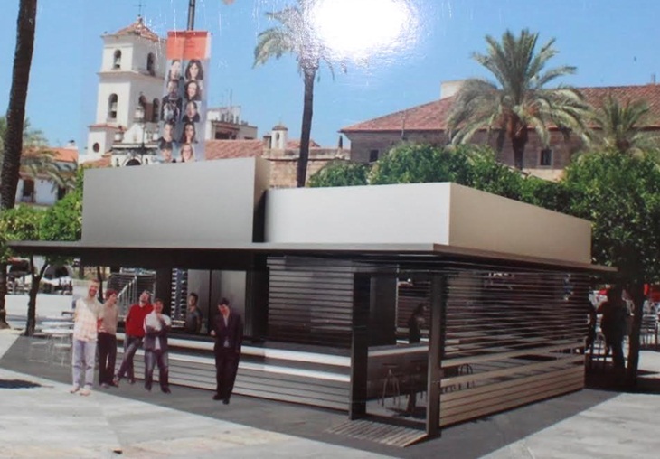 Los proyectos de los kioscos están expuestos en el Ayuntamiento