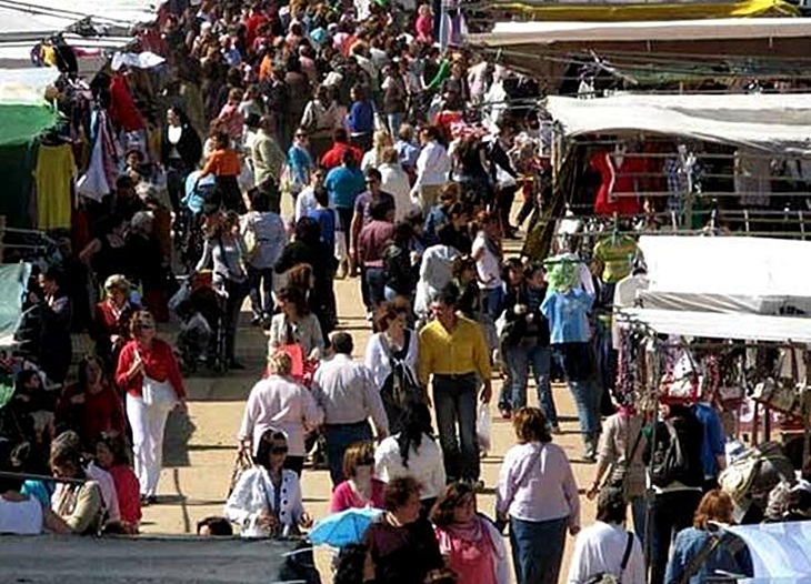 El mercadillo de Mérida cambia de ubicación a partir de la próxima semana