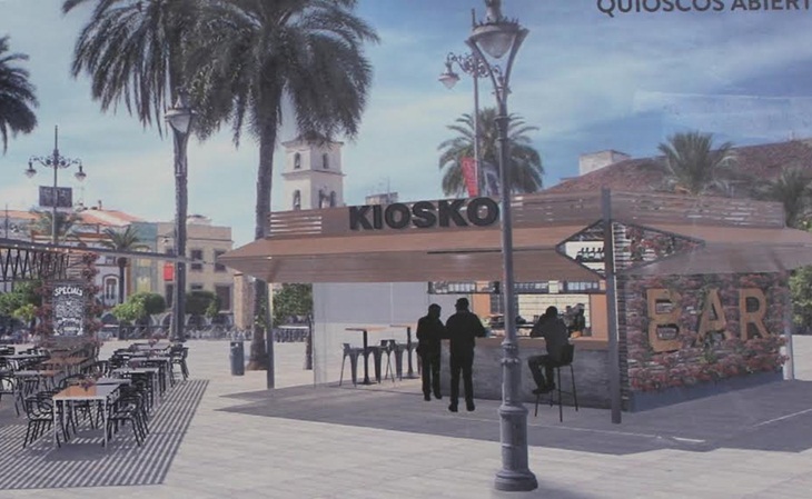 Los proyectos de los kioscos están expuestos en el Ayuntamiento