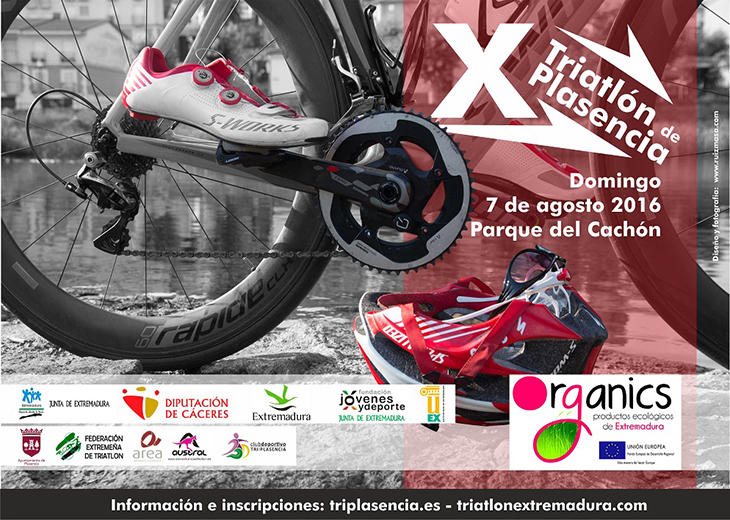 Casi 200 participantes se darán cita en el IX Triatlón de Plasencia