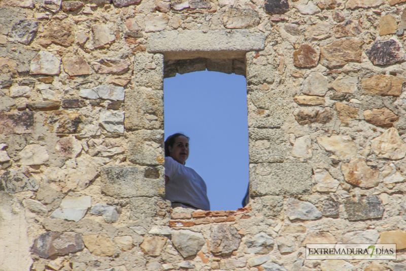 Las visitas guiadas al Castillo de Luna narran la historia de Alburquerque
