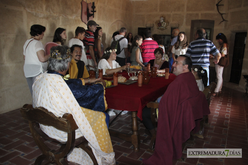 Las visitas guiadas al Castillo de Luna principal atractivo del Festival de Alburquerque