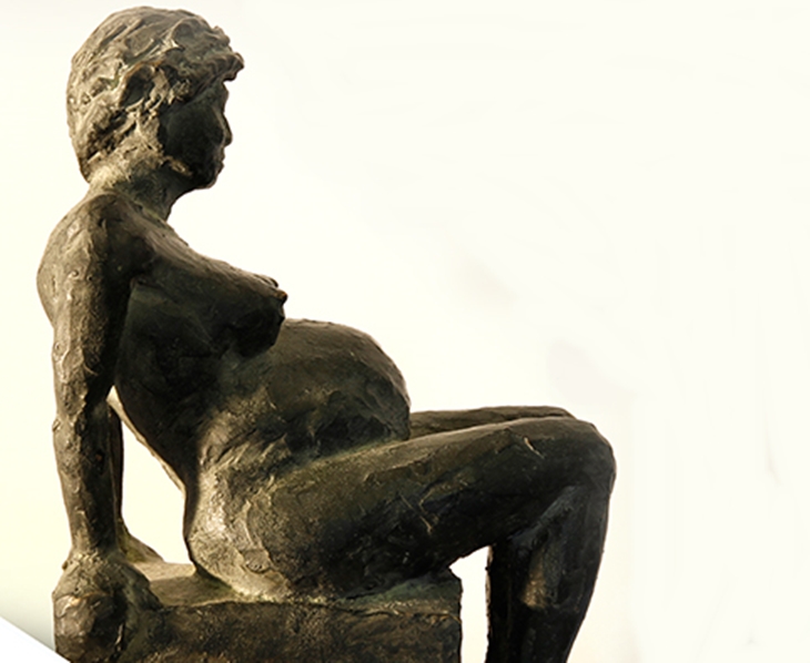 Cáceres acoge una muestra de esculturas sobre el embarazo