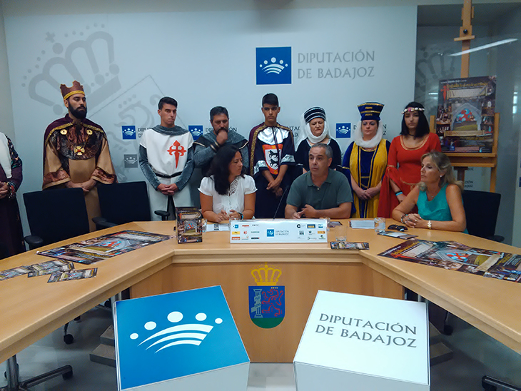 Calera de León se engalana para representar la histórica Batalla de Tentudía
