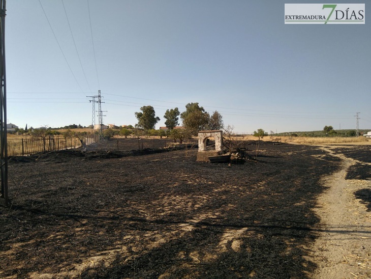 Declarado el nivel 1 de peligrosidad por un incendio cerca de Mérida