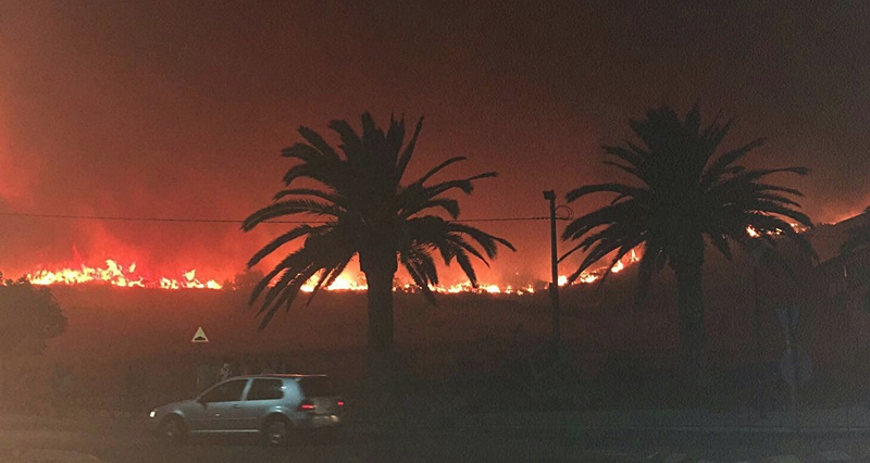 Imágenes y vídeo del incendio en Navalmoral de la Mata (Cáceres)