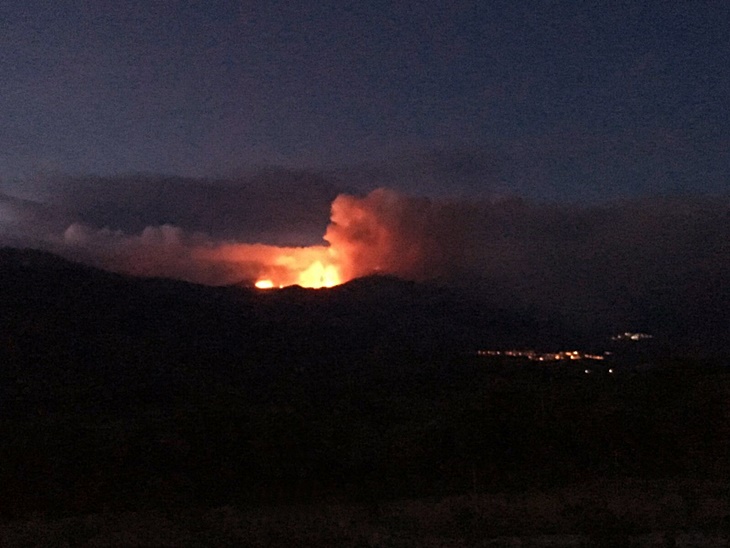 El incendio del Jerte alcanza el nivel 2 de peligrosidad