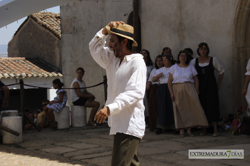 Teatro dentro del Festival Medieval de Alburquerque