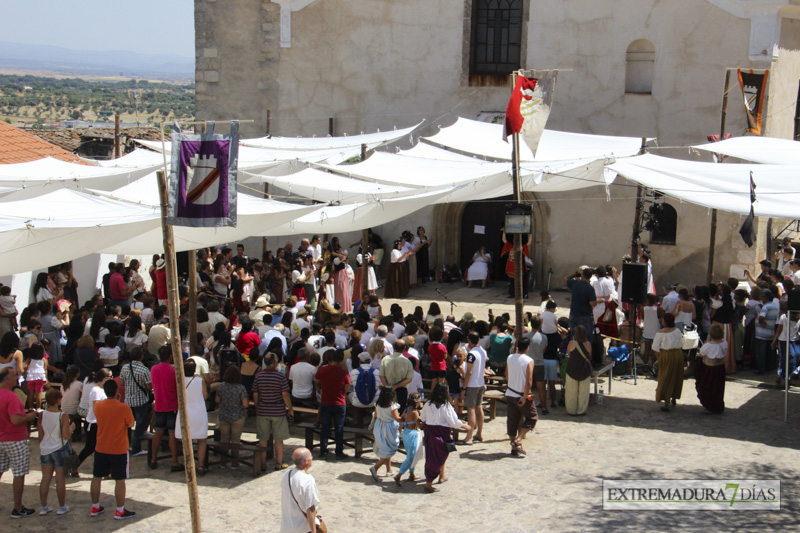 Teatro dentro del Festival Medieval de Alburquerque