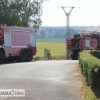 Imágenes del incendio cerca de Mérida