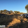 Un atrapado en un accidente en San Isidro (Badajoz)