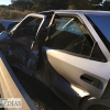 Un atrapado en un accidente en San Isidro (Badajoz)