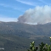 Arde la parte alta de la Garganta de los Infiernos