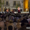 Imágenes de la noche de fados en la plaza de la República de Elvas