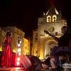 Imágenes de la noche de fados en la plaza de la República de Elvas