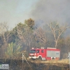 Incendio en las inmediaciones de Carrefour-Valverde en Badajoz