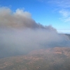 Arde la parte alta de la Garganta de los Infiernos