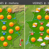Previsión meteorológica en Extremadura. Días 1, 2 y 3 de septiembre