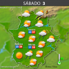 Previsión meteorológica en Extremadura. Días 1, 2 y 3 de septiembre