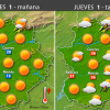 Previsión meteorológica en Extremadura. Días 1, 2 y 3 de septiembre