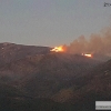 Tras estar controlado, el incendio en los Infiernos vuelve a coger fuerza