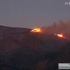Tras estar controlado, el incendio en los Infiernos vuelve a coger fuerza