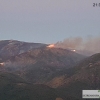Tras estar controlado, el incendio en los Infiernos vuelve a coger fuerza