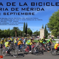 Mérida celebrará el Día de la Bicicleta el 1 de septiembre