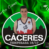 Alberto Cano da el salto al primer equipo del Cáceres Patrimonio
