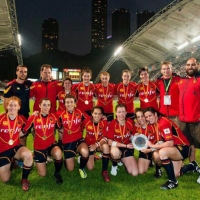 La extremeña María Ribera consigue diploma olímpico en Rugby a siete