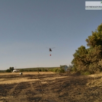 Declarado el nivel 1 de peligrosidad por un incendio cerca de Mérida