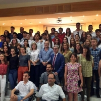 García Cabezas reconoce la labor de los jóvenes del Summer Camp YUSTE