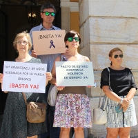 Escasa participación en el minuto de silencio por la última víctima de violencia de género