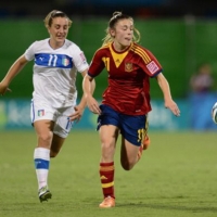 La extremeña Carmen Menayo, subcampeona europea de fútbol sub-19