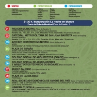 Consulta el programa para la Noche en Blanco de Badajoz 2016