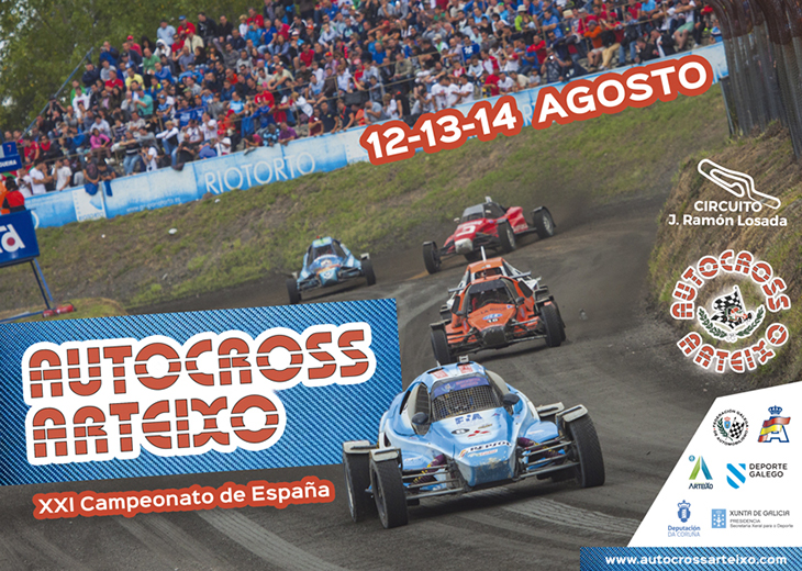 Buen papel de los pilotos extremeños en el XXI Autocross de Arteixo