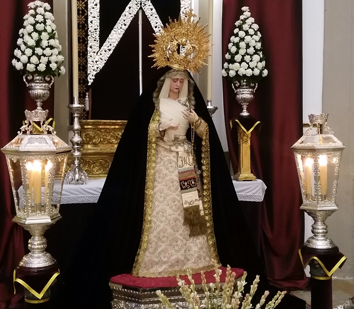 La Consolación procesionará por la Alcazaba