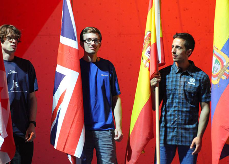 El extremeño Javi Cano, abanderado español en los mundiales de escalada