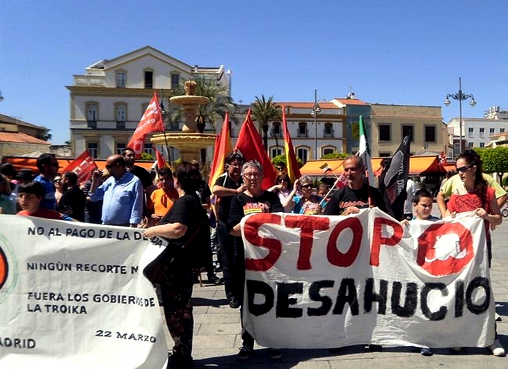 Campamento Dignidad anuncia una manifestación