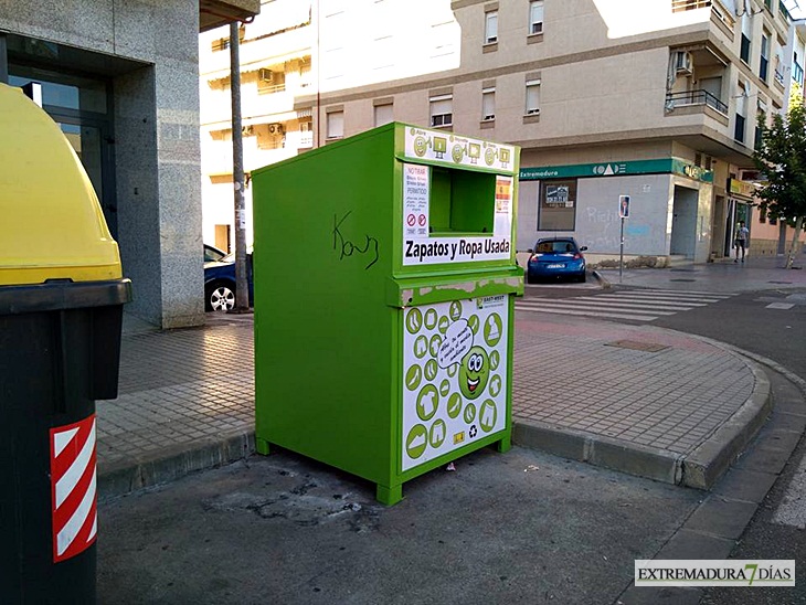 Cuarenta contenedores de ropa se instalarán en Mérida